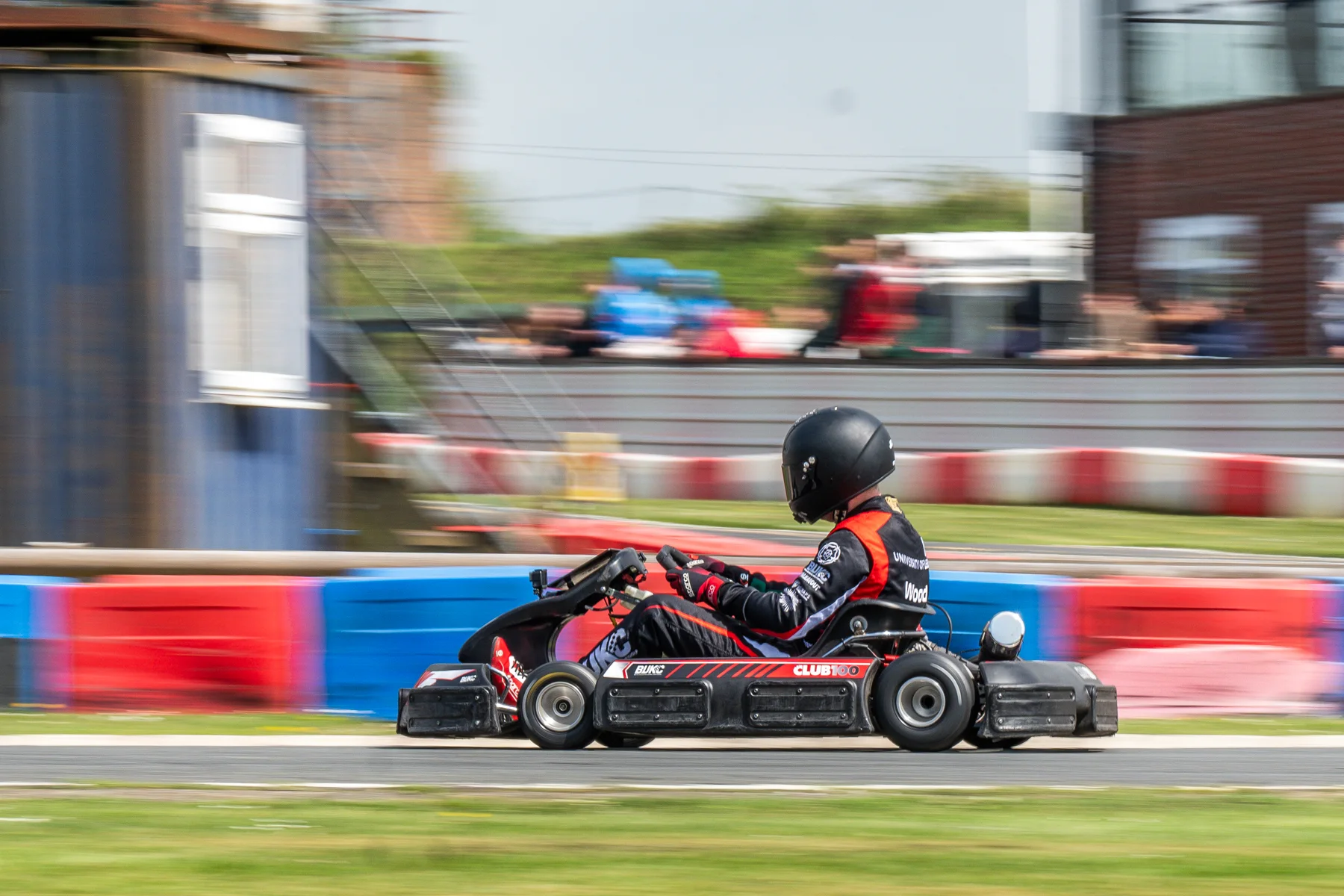 Kart racing photographed by Sam Garbutt